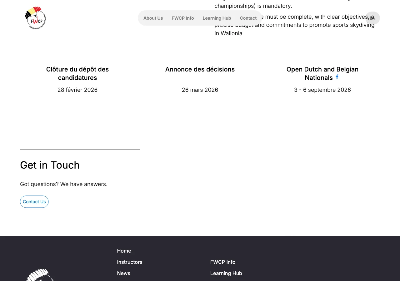 De tijdlijn op de pagina Sponsoring. — Bekijk in de tijdlijn de uiterste aanvraagdatum en de bekendmaking van de beslissingen. Ga terug naar deze pagina voor de gepubliceerde informatie over elke campagne.